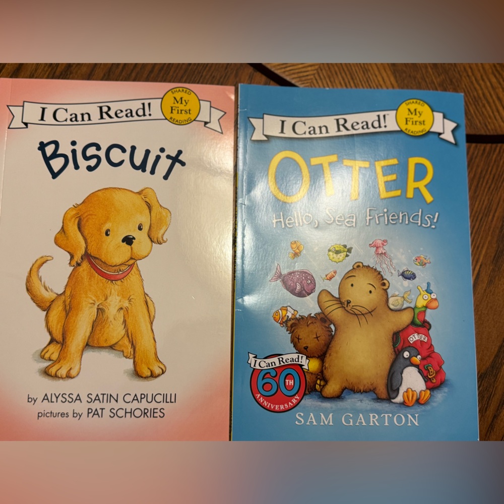2 my first reader books